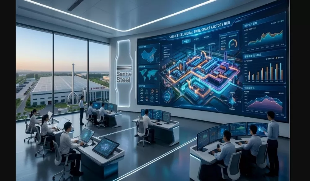 Tvrdá sila riadená dátami: Skúmanie „Steel Brain“ a digitalizovanej výrobnej linky spoločnosti Sanhe Steel Company